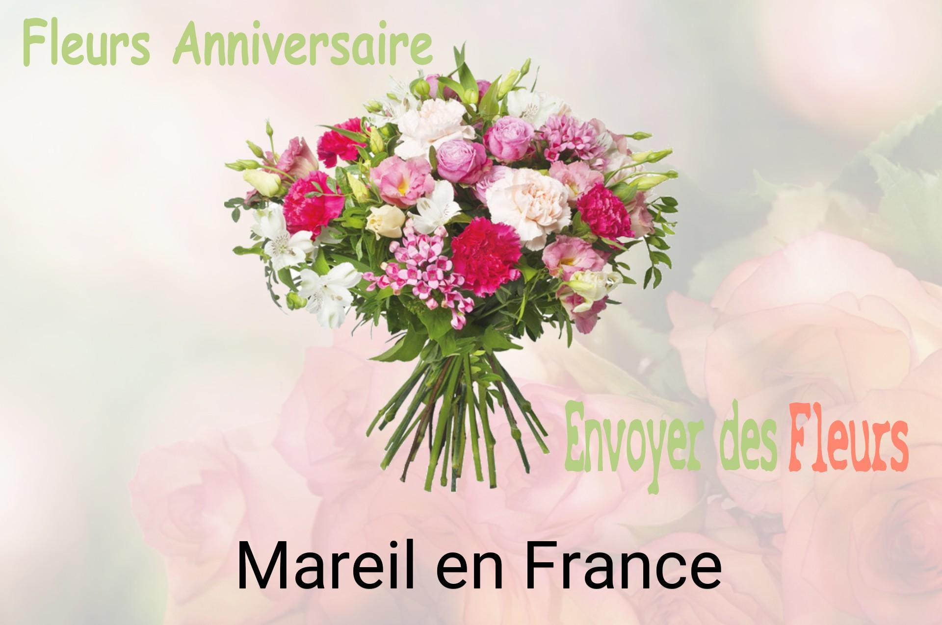 Bouquet de fleurs d’anniversaire livré à Mareil-en-France