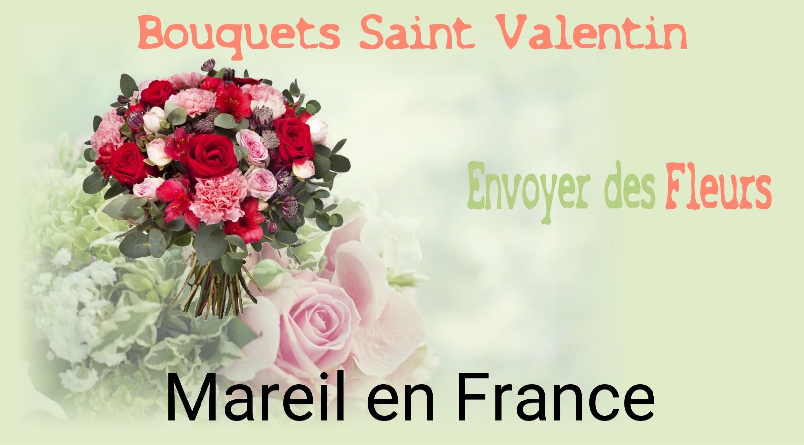 Roses de Saint-Valentin livrées à Mareil-en-France